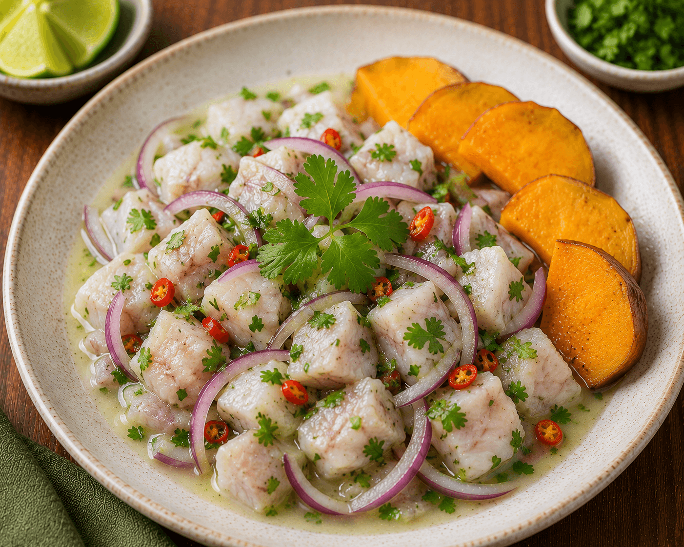 Ceviche de dourada