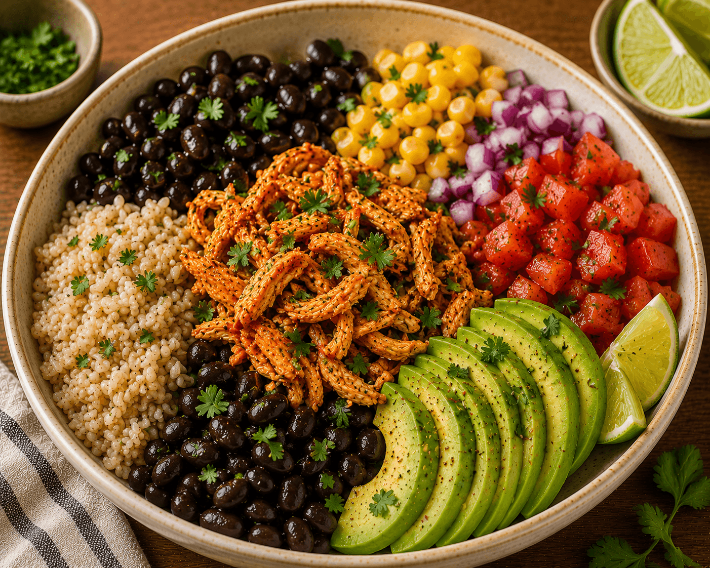 Bowl mexicano de frango