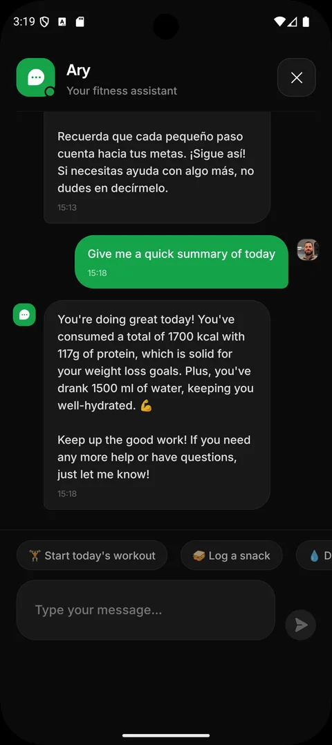 FIT4EAT, Coach Ary